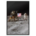 Wall Poster Moon Landing - Photo of the Ship, Astronaut and Flag in Space 146243 additionalThumb 22