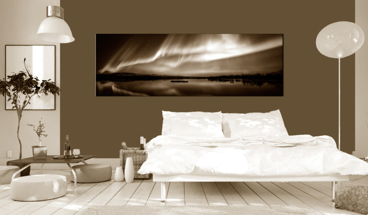 Large canvas print Lake in Sepia III [Large Format] 149043 additionalImage 6