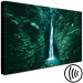 Canvas Print Jungle Landscape (1-piece) - mountain waterfall amidst greenery 149643 additionalThumb 6