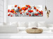 Canvas Print Impression With Poppies (1 Part) Narrow 149943 additionalThumb 3