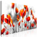 Canvas Print Impression With Poppies (1 Part) Narrow 149943 additionalThumb 2