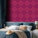 Wallpaper Pink Pattern - Decorative Round Lace Pattern With Many Details 150043 additionalThumb 4