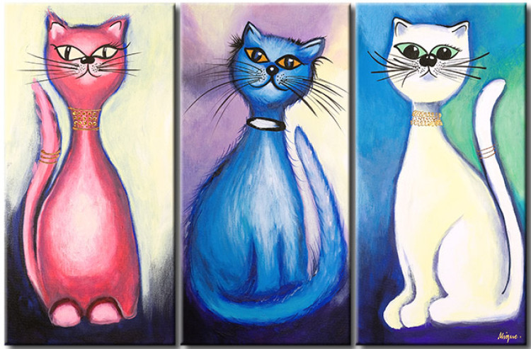 Canvas Print Cat stories 49443