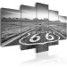Canvas Print Route 66 - black and white 50443 additionalThumb 2