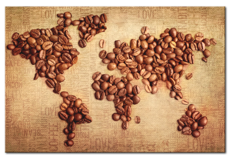Canvas Coffee from around the world 55443