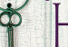 Canvas Key on the emerald background 55743 additionalThumb 4