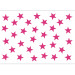 Wall Mural Star pink dreams - a pattern of figures with pink stars on a white background 90243 additionalThumb 3