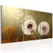 Canvas Print Whisper of Summer (3-piece) - Delicate Dandelions in Breeze 92743 additionalThumb 2
