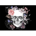 Wall Mural Skull and Flowers 107853 additionalThumb 3
