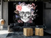 Wall Mural Skull and Flowers 107853
