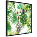 Wall Poster Tropical shadow (square) - botanical composition with green leaves 114353 additionalThumb 9