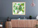 Wall Poster Tropical shadow (square) - botanical composition with green leaves 114353 additionalThumb 21
