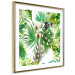 Wall Poster Tropical shadow (square) - botanical composition with green leaves 114353 additionalThumb 7