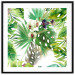Wall Poster Tropical shadow (square) - botanical composition with green leaves 114353 additionalThumb 15