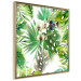 Wall Poster Tropical shadow (square) - botanical composition with green leaves 114353 additionalThumb 12