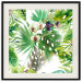 Wall Poster Tropical shadow (square) - botanical composition with green leaves 114353 additionalThumb 18