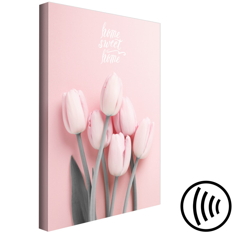Canvas Art Print Six Tulips (1 Part) Vertical 117853 additionalImage 6