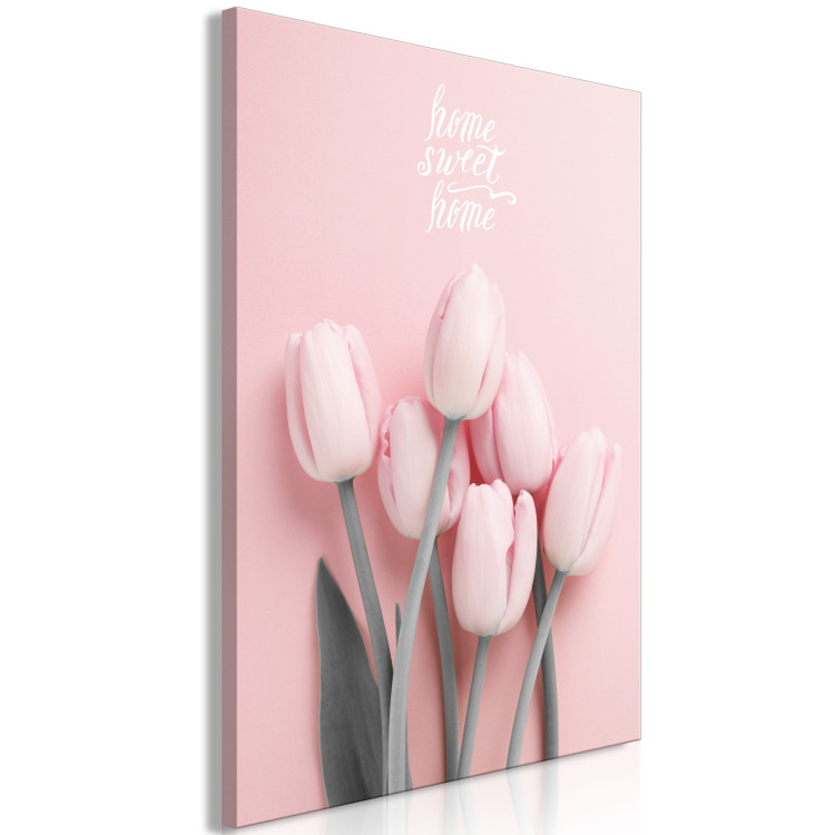 Canvas Art Print Six Tulips (1 Part) Vertical 117853 additionalImage 2