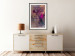 Poster Honey Abstraction - colorful geometric composition with a hint of pink 118253 additionalThumb 22