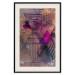 Poster Honey Abstraction - colorful geometric composition with a hint of pink 118253 additionalThumb 18