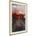 Wall Poster Grand Canyon - mountain landscape against a cloudy sky and sun 119153 additionalThumb 4