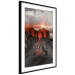 Wall Poster Grand Canyon - mountain landscape against a cloudy sky and sun 119153 additionalThumb 2