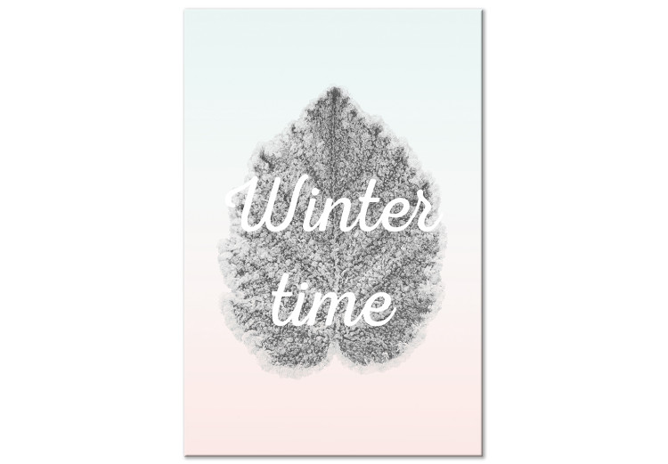 Canvas Art Print Winter Time (1 Part) Vertical 124953