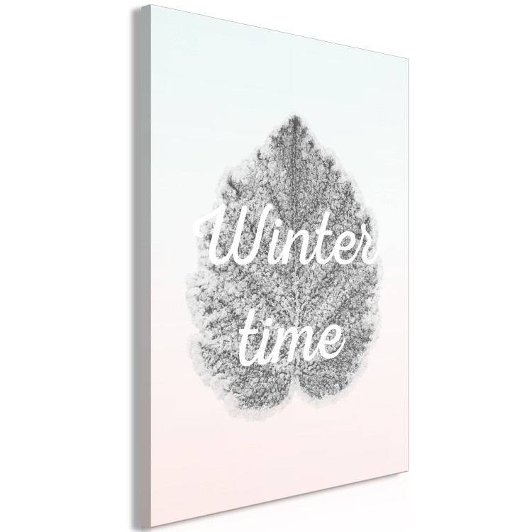 Canvas Art Print Winter Time (1 Part) Vertical 124953 additionalImage 2