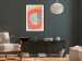 Poster Orange Chocolate - colorful composition with abstract figures 126653 additionalThumb 24