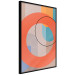 Poster Orange Chocolate - colorful composition with abstract figures 126653 additionalThumb 11