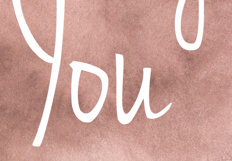 Poster Always You - English inscription on watercolor pink background 127853 additionalImage 10