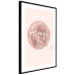 Poster Always You - English inscription on watercolor pink background 127853 additionalThumb 8