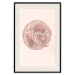 Poster Always You - English inscription on watercolor pink background 127853 additionalThumb 19