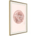 Poster Always You - English inscription on watercolor pink background 127853 additionalThumb 3