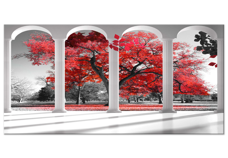 Large canvas print Red Maple II [Large Format] 128753