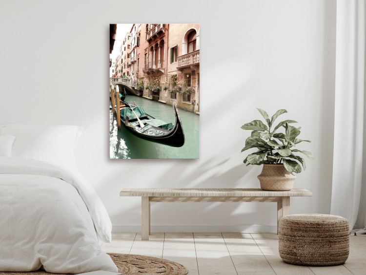 Canvas Venetian Memory (1-part) vertical - architecture of city streets 129453 additionalImage 3