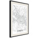 Poster Map of Florence - black topographic map on a white background with labels 130453 additionalThumb 2