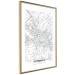 Poster Map of Florence - black topographic map on a white background with labels 130453 additionalThumb 7