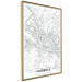 Poster Map of Florence - black topographic map on a white background with labels 130453 additionalThumb 14