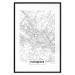Poster Map of Florence - black topographic map on a white background with labels 130453 additionalThumb 17
