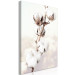 Canvas Subtlety of Nature (1-piece) Vertical - white flowers in clouds 130753 additionalThumb 2