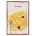 Wall Poster Roman Delicacies - texts and food in the form of pasta with tomato 131953 additionalThumb 21
