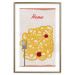Wall Poster Roman Delicacies - texts and food in the form of pasta with tomato 131953 additionalThumb 16