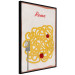 Wall Poster Roman Delicacies - texts and food in the form of pasta with tomato 131953 additionalThumb 13