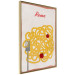 Wall Poster Roman Delicacies - texts and food in the form of pasta with tomato 131953 additionalThumb 12