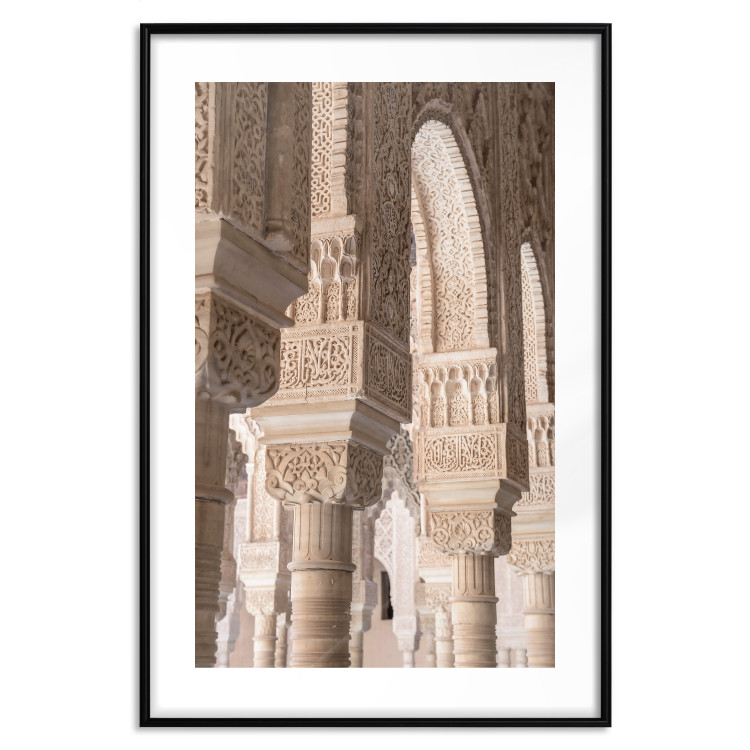 Poster Lacy Columns - architectural columns with patterned ornaments 134753 additionalImage 15