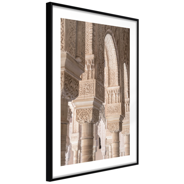 Poster Lacy Columns - architectural columns with patterned ornaments 134753 additionalImage 6