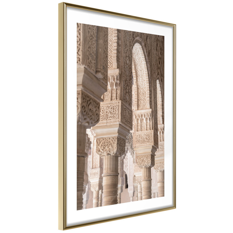 Poster Lacy Columns - architectural columns with patterned ornaments 134753 additionalImage 7