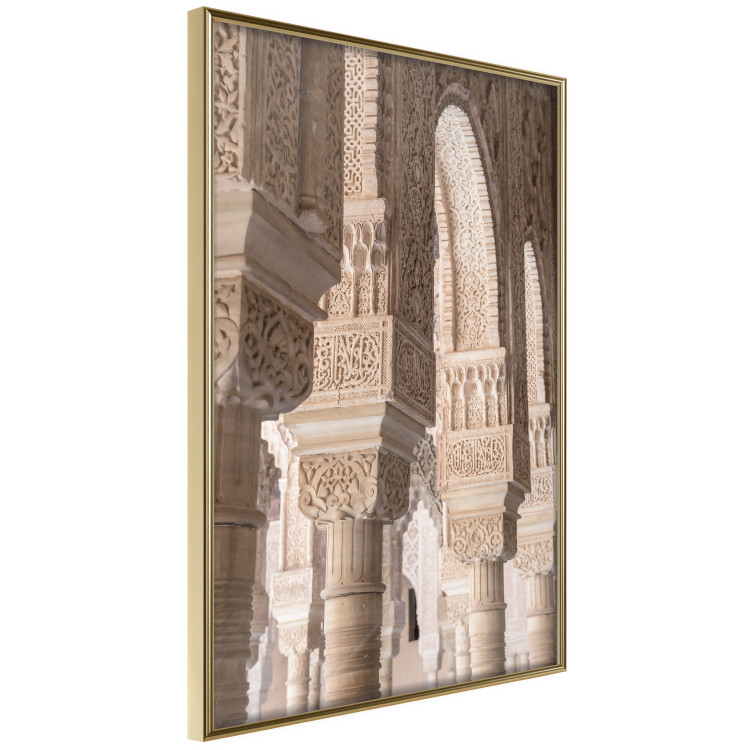 Poster Lacy Columns - architectural columns with patterned ornaments 134753 additionalImage 12