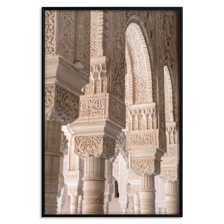 Poster Lacy Columns - architectural columns with patterned ornaments 134753 additionalImage 16